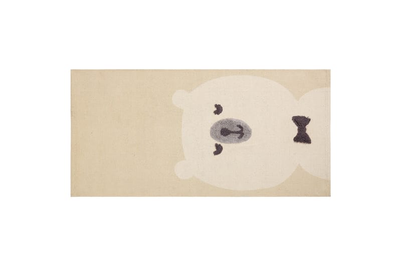 Simau Bomuldstæppe 80x150 cm, Beige