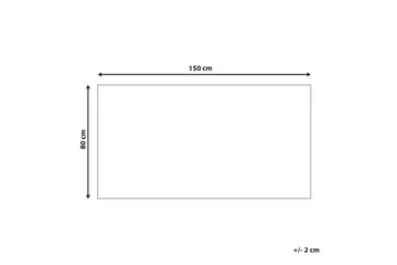 Simau Bomuldstæppe 80x150 cm - Beige - Tekstiler - Børnetekstiler - Børnetæpper