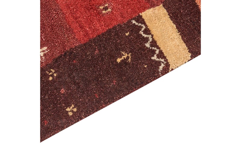 Sinanli Ryetæppe 80x150 cm - Rød - Tekstiler - Tæpper - Moderne tæppe - Ryatæpper