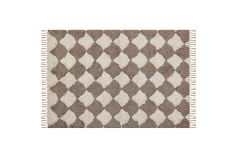 Sinop Bomuldstæppe 160x230 cm, Brun
