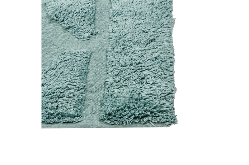 Sirnak Ryetæppe 160x230 cm - Grøn - Tekstiler - Tæpper - Moderne tæppe - Ryatæpper