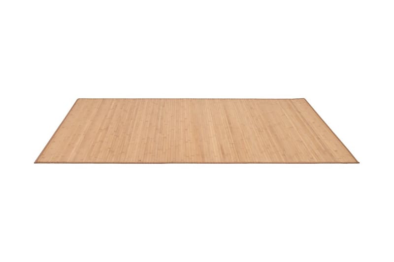 Bambustæppe 100 X 160 Cm Brun - Brun - Tekstiler - Tæpper - Moderne tæppe - Sisaltæpper