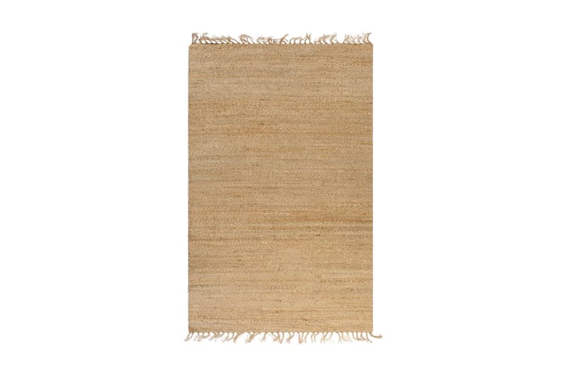 håndvævet jutetæppe 120 x 180 cm naturfarvet - Beige - Tekstiler - Tæpper - Moderne tæppe - Sisaltæpper