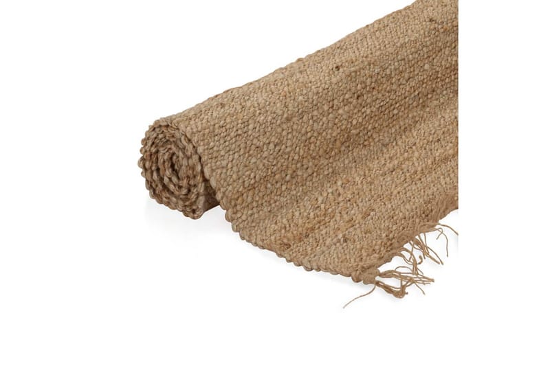 håndvævet jutetæppe 120 x 180 cm naturfarvet - Beige - Tekstiler - Tæpper - Moderne tæppe - Sisaltæpper