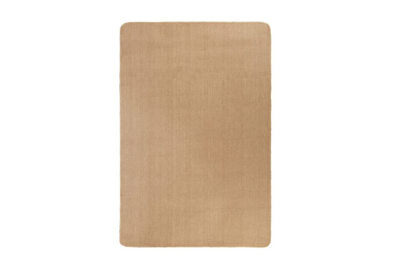 Jutetæppe Med Latexunderside 70 X 130 Cm Naturlig - Beige - Tekstiler - Tæpper - Moderne tæppe - Sisaltæpper