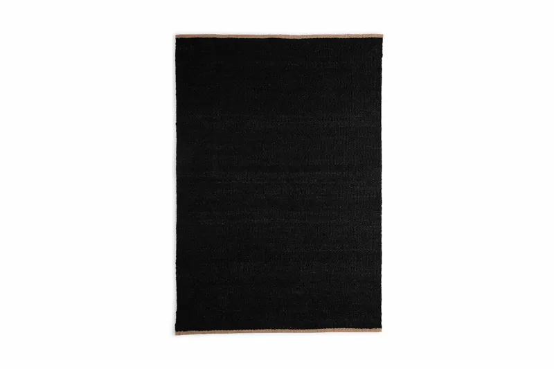Kali Jutetæppe 170x240, Sort