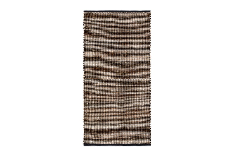 Pienla Jutetæppe 75x230 cm - Natur/sort - Sisaltæpper - Jutemåtter & hampemåtter - Store tæpper