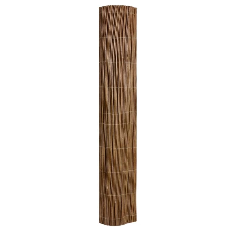 pilehegn 500 x 100 cm - Brun - Tekstiler - Tæpper - Udendørs tæpper - Stråmåtte & pilemåtte