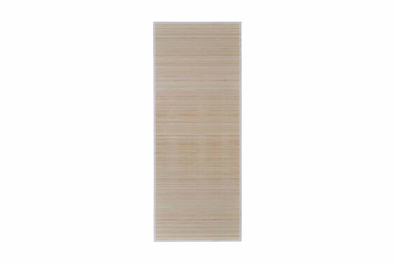 Rektangulært Bambustæppe 120 X 180 Cm Natur - Beige - Sisaltæpper - Jutemåtter & hampemåtter