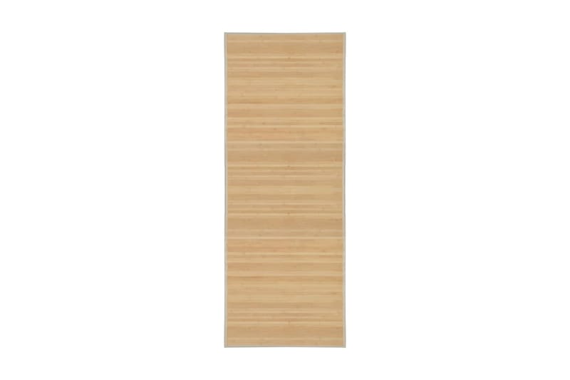 Tæppe Bambus 80 X 200 Cm Naturfarvet - Beige - Tekstiler - Tæpper - Moderne tæppe - Sisaltæpper