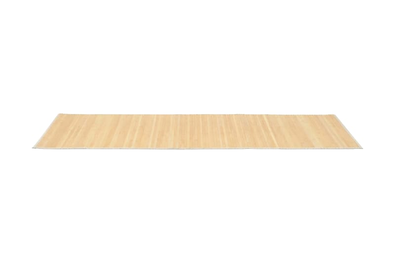 Tæppe Bambus 80 X 200 Cm Naturfarvet - Beige - Tekstiler - Tæpper - Moderne tæppe - Sisaltæpper