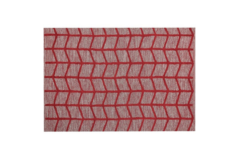 Sivas Bomuldstæppe 140x200 cm, Rød