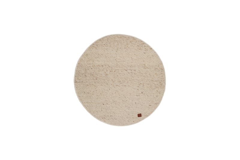 Skagen Uldtæppe 300 cm Rundt - Naturmelange - Tekstiler - Tæpper - Moderne tæppe - Uldtæppe