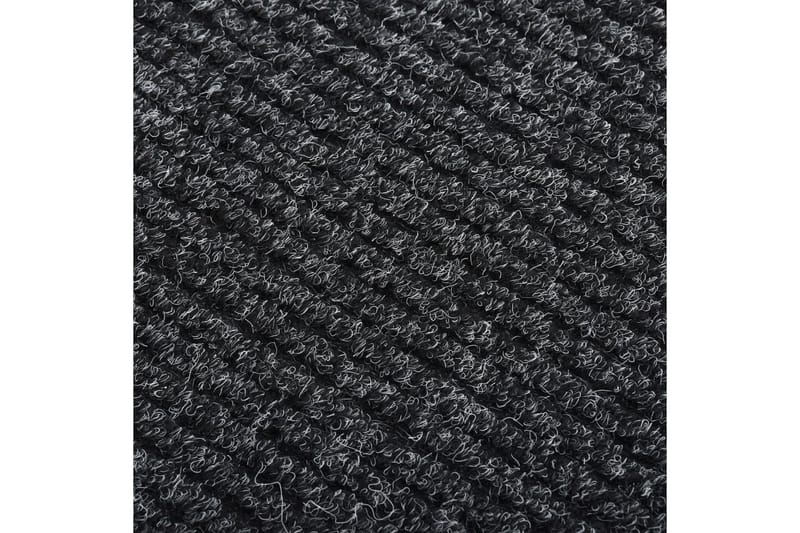 snavsbestandig tæppeløber 100x500 cm antracitgrå - Antracit - Hall måtte - Gangmåtter