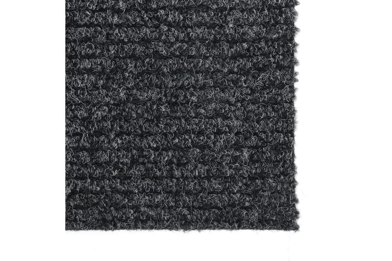 snavsbestandig tæppeløber 100x500 cm antracitgrå - Antracit - Hall måtte - Gangmåtter