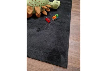 Soft Wilton-tæppe 200x290 cm - Sort - Tekstiler - Tæpper - Moderne tæppe - Wiltontæpper