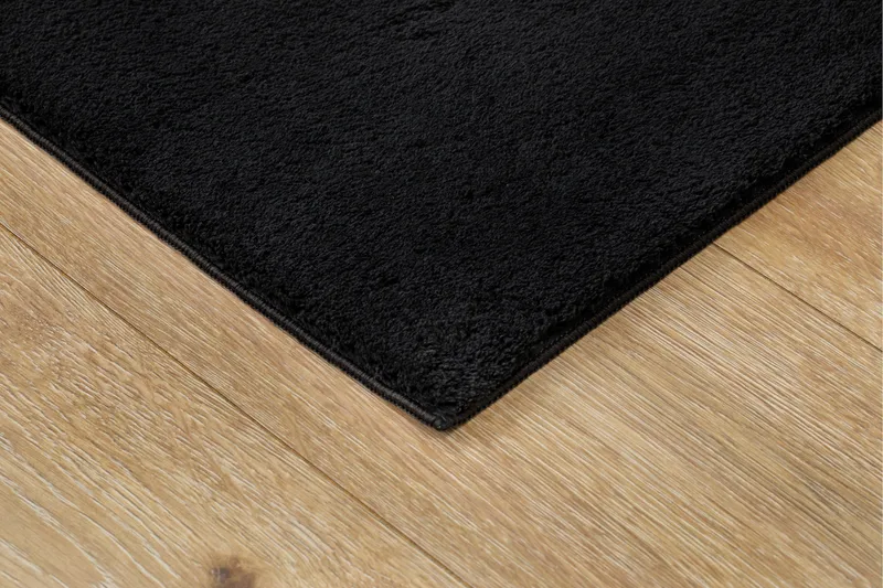 Soft Wilton-tæppe 200x290 cm - Sort - Tekstiler - Tæpper - Moderne tæppe - Wiltontæpper