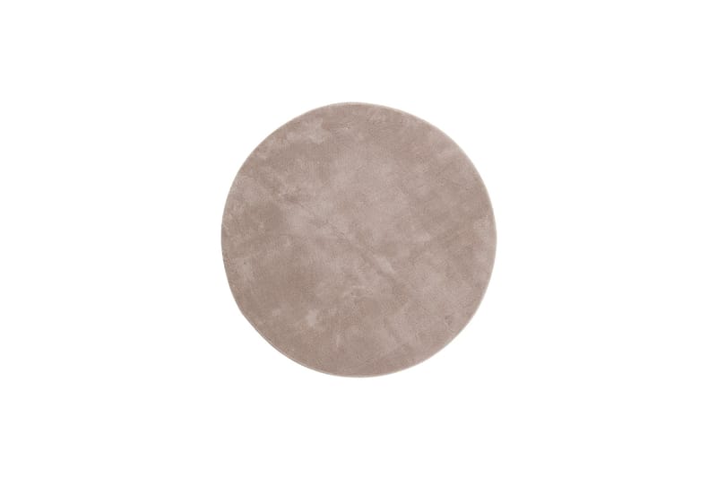Soft Wilton-tæppe Rundt 240 cm, Greige