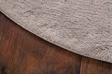Soft Wilton-tæppe Rundt 240 cm - Greige - Tekstiler - Tæpper - Moderne tæppe - Wiltontæpper