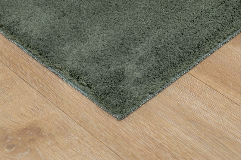 Soft Wiltontæppe 140x200 cm Rektangulær - Smaragdgrøn - Tekstiler - Tæpper - Moderne tæppe - Wiltontæpper