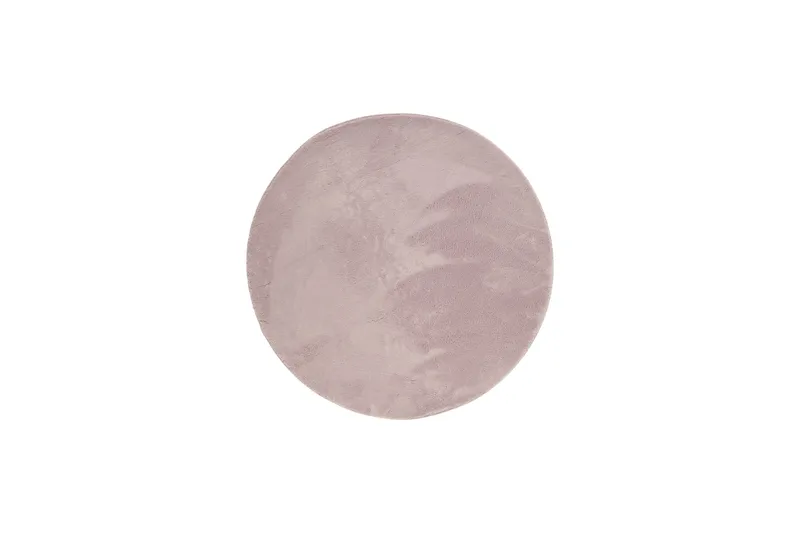 Soft Wiltontæppe 160 cm Rund - Rosa - Tekstiler - Tæpper - Moderne tæppe - Wiltontæpper