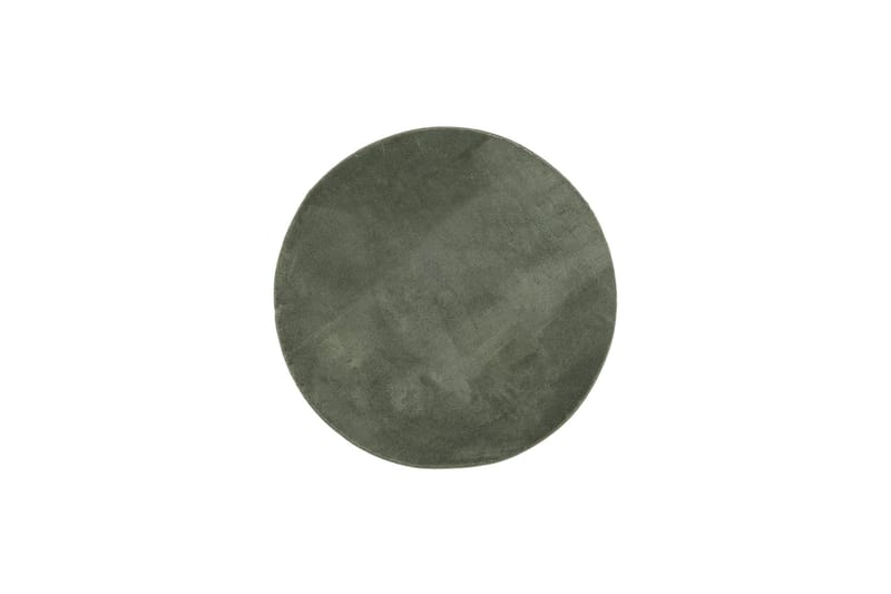 Soft Wiltontæppe 160 cm Rund, Smaragdgrøn