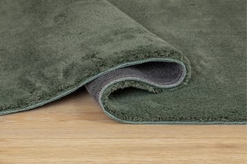 Soft Wiltontæppe 60x110 cm Rektangulær - Smaragdgrøn - Tekstiler - Tæpper - Moderne tæppe - Wiltontæpper