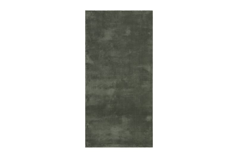 Softina Wiltontæppe 80x230 cm Oval - Smaragdgrøn - Wiltontæpper - Mønstrede tæpper