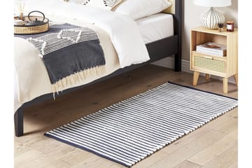 Sofulu Ryetæppe 80x150 cm - Hvid - Tekstiler - Tæpper - Moderne tæppe - Bomuldstæpper