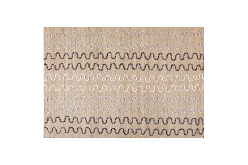 Sogut Jutetæppe 160x230 cm - Beige - Tekstiler - Tæpper - Moderne tæppe - Sisaltæpper