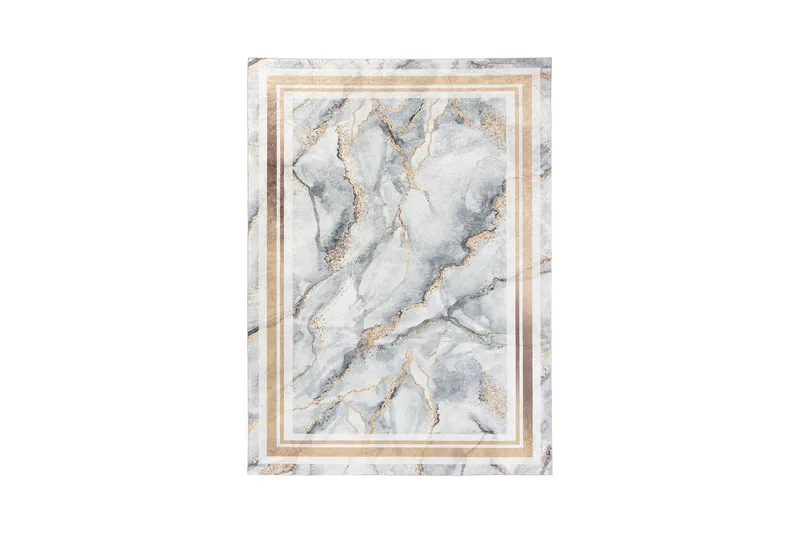 Squitta Ryetæppe 180x120 cm, Grå