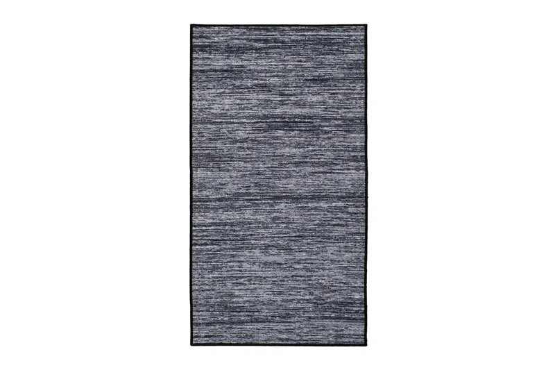 Struktur Tæppe 80x150 cm, Sort