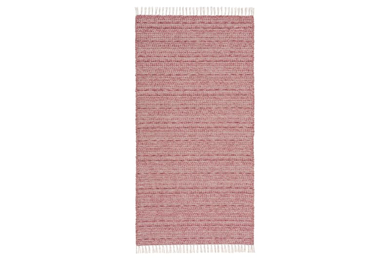 Svea Kludetæppe 170x220 cm Rektangulært - Rosa - Tekstiler - Tæpper - Moderne tæppe - Kludetæpper