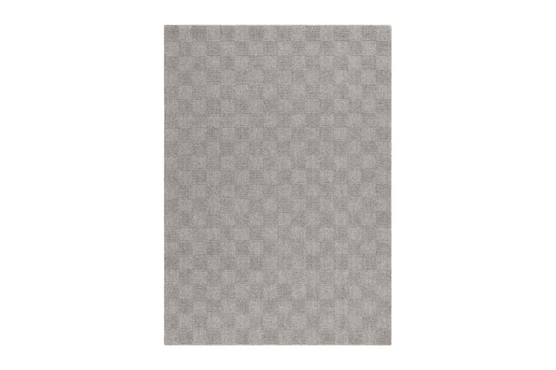 Sydney Uldtæppe 160x230 cm - Grå - Tekstiler - Tæpper - Moderne tæppe - Uldtæppe