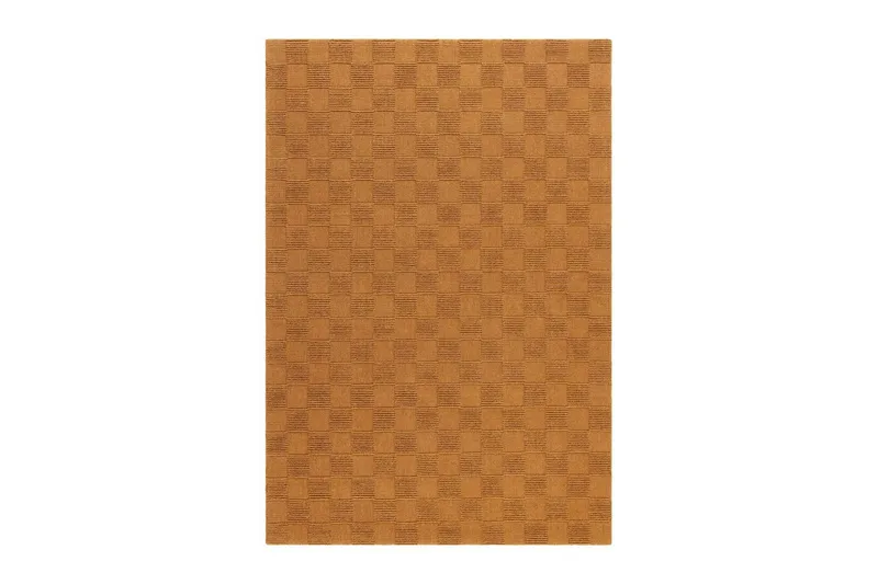 Sydney Uldtæppe 160x230 cm - Orange - Tekstiler - Tæpper - Moderne tæppe - Uldtæppe