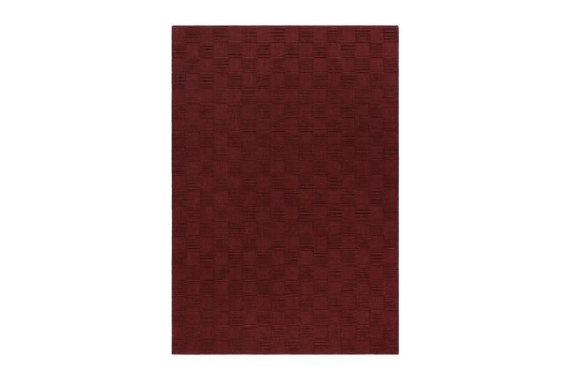 Sydney Uldtæppe 160x230 cm - Rød - Tekstiler - Tæpper - Moderne tæppe - Uldtæppe