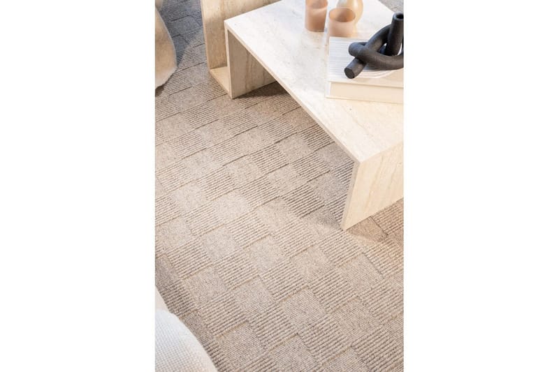 Sydney Uldtæppe 200x300 cm - Grå - Tekstiler - Tæpper - Moderne tæppe - Uldtæppe