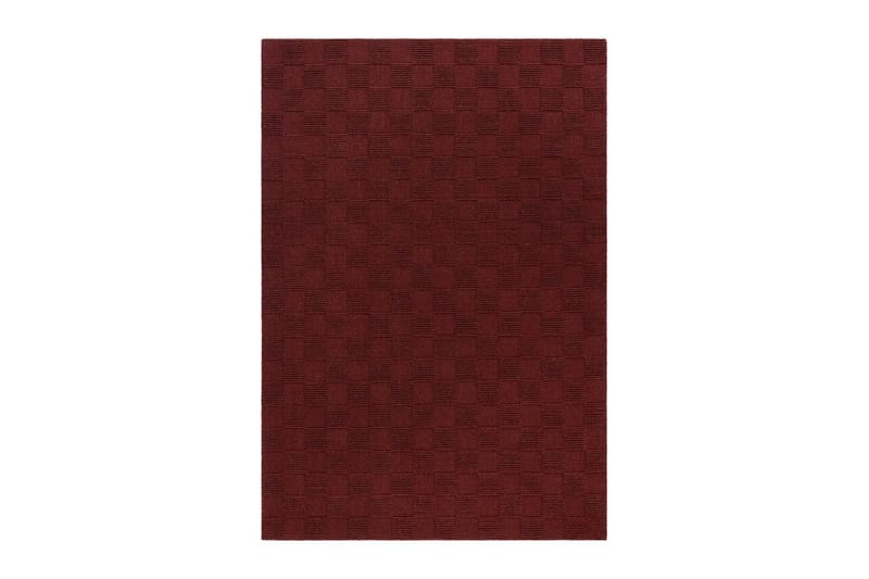 Sydney Uldtæppe 200x300 cm - Rød - Tekstiler - Tæpper - Moderne tæppe - Uldtæppe