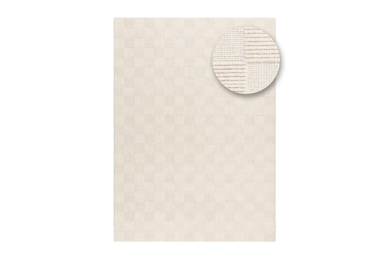 Sydney Uldtæppe 240x340 cm - Beige - Tekstiler - Tæpper - Moderne tæppe - Uldtæppe