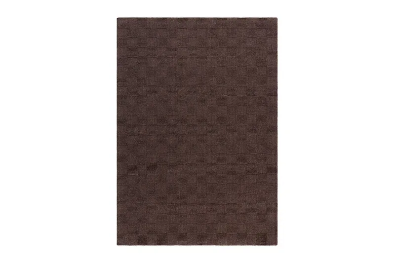 Sydney Uldtæppe 240x340 cm - Brun - Tekstiler - Tæpper - Moderne tæppe - Uldtæppe