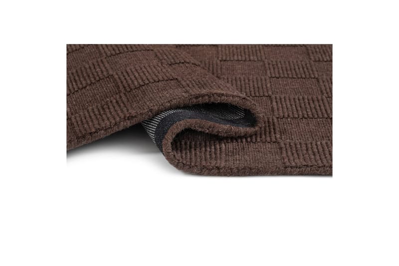 Sydney Uldtæppe 240x340 cm - Brun - Tekstiler - Tæpper - Moderne tæppe - Uldtæppe