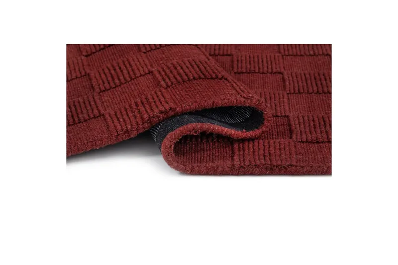 Sydney Uldtæppe 240x340 cm - Rød - Tekstiler - Tæpper - Moderne tæppe - Uldtæppe