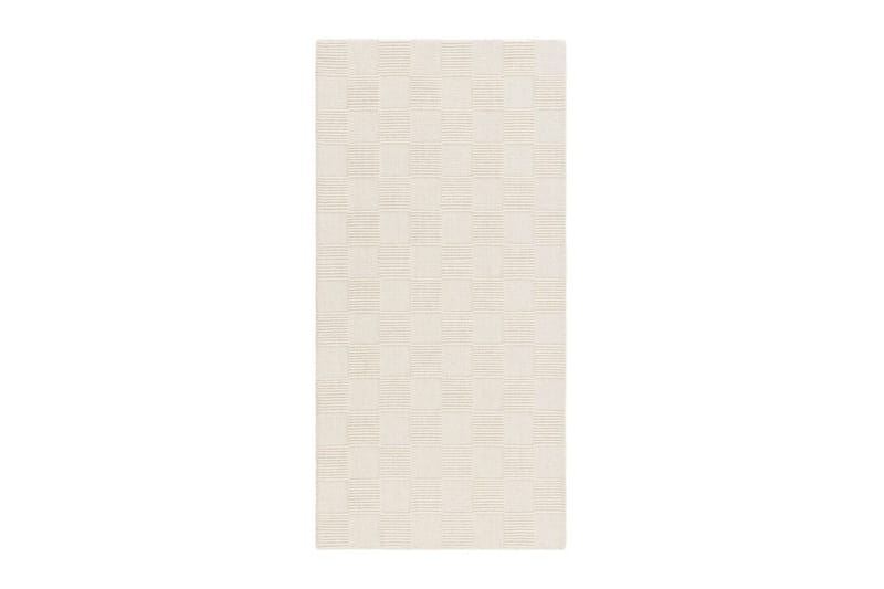 Sydney Uldtæppe 80x150 cm - Beige - Tekstiler - Tæpper - Moderne tæppe - Uldtæppe