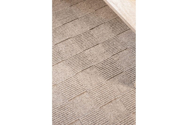 Sydney Uldtæppe 80x250 cm - Grå - Tekstiler - Tæpper - Moderne tæppe - Uldtæppe