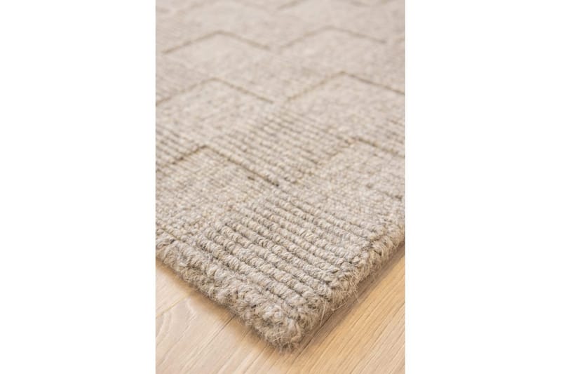 Sydney Uldtæppe 80x250 cm - Grå - Tekstiler - Tæpper - Moderne tæppe - Uldtæppe