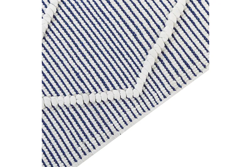 Synopa Ryetæppe 80x150 cm - Sort/hvid - Tekstiler - Tæpper - Moderne tæppe - Ryatæpper