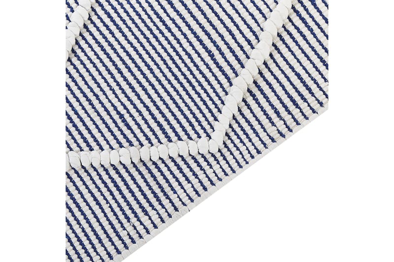 Synopa Ryetæppe 80x150 cm - Sort/hvid - Tekstiler - Tæpper - Moderne tæppe - Bomuldstæpper