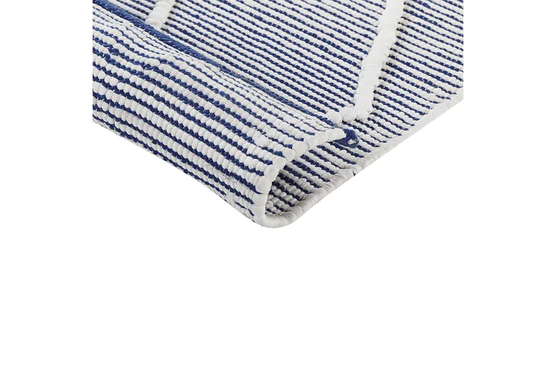 Synopa Ryetæppe 80x150 cm - Sort/hvid - Tekstiler - Tæpper - Moderne tæppe - Ryatæpper