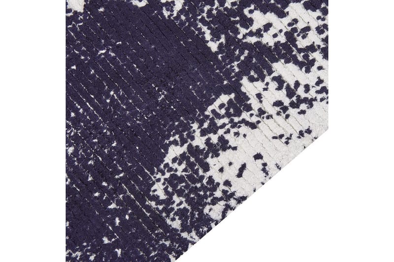 Tæppe Akarsu - Violet, hvid, 140x200 cm - Tekstiler - Tæpper - Moderne tæppe - Viskosetæpper & kunstsilketæpper