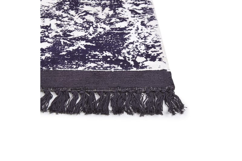 Tæppe Akarsu - Violet, hvid, 160x230 cm - Tekstiler - Tæpper - Moderne tæppe - Viskosetæpper & kunstsilketæpper